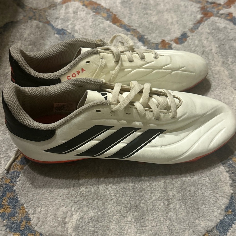 Adidas Copa White and Black Athletic Shoes